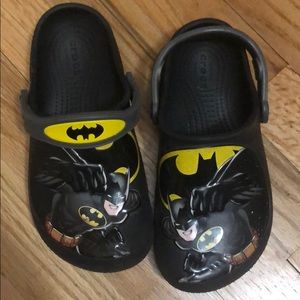 Crocs batman boys water shoes. Size c 13